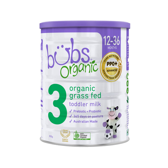 Bubs Organic® Grass Fed Toddler Milk Stage 3